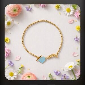 14 k gold plated new necklace new never worn